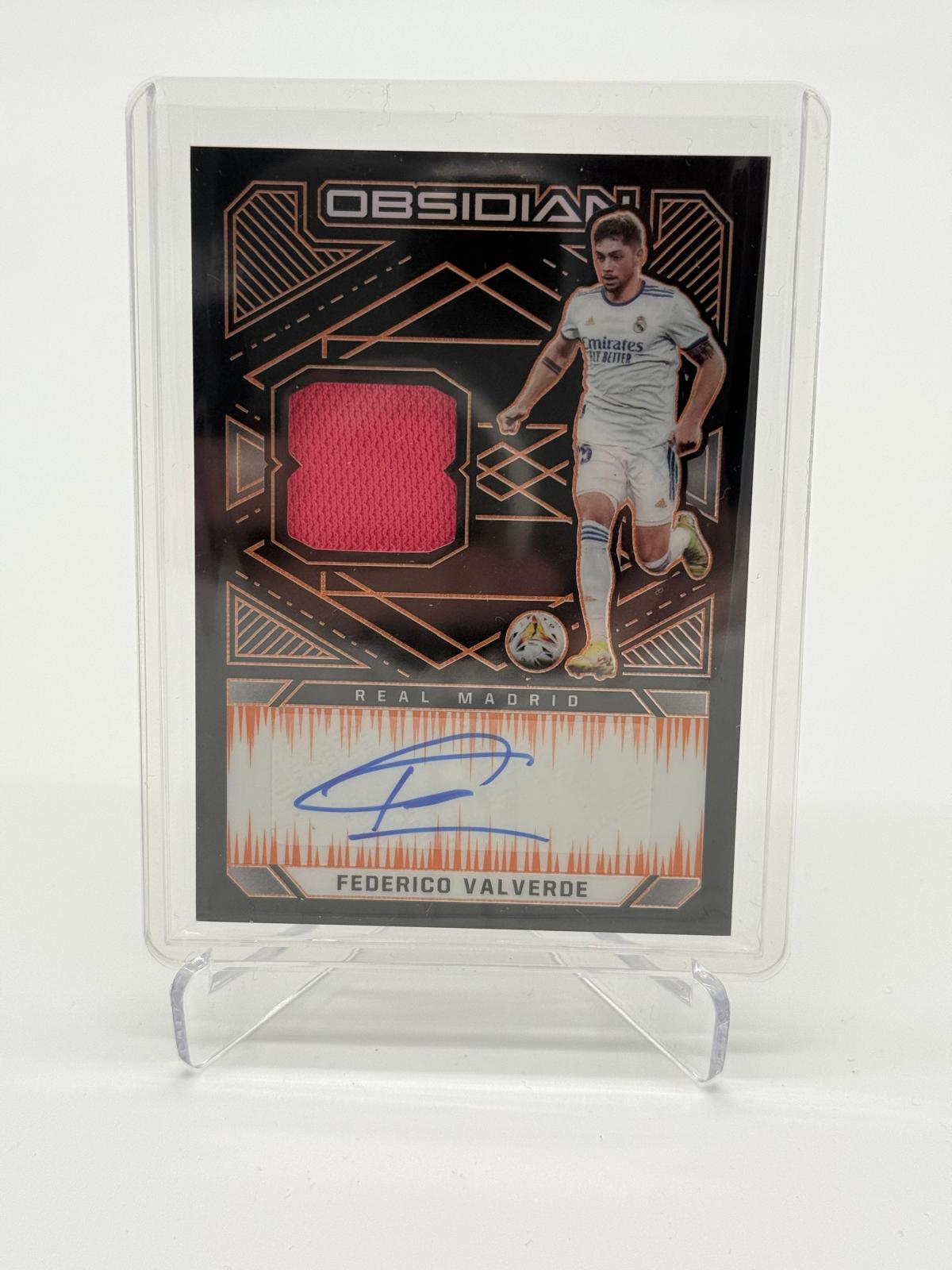 2021 Panini Obsidian Federico Valverde Patch Auto /20
