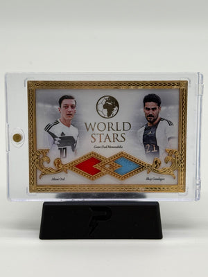 2023 Futera World Stars Özil/Gündogan Dual Relic 09/14
