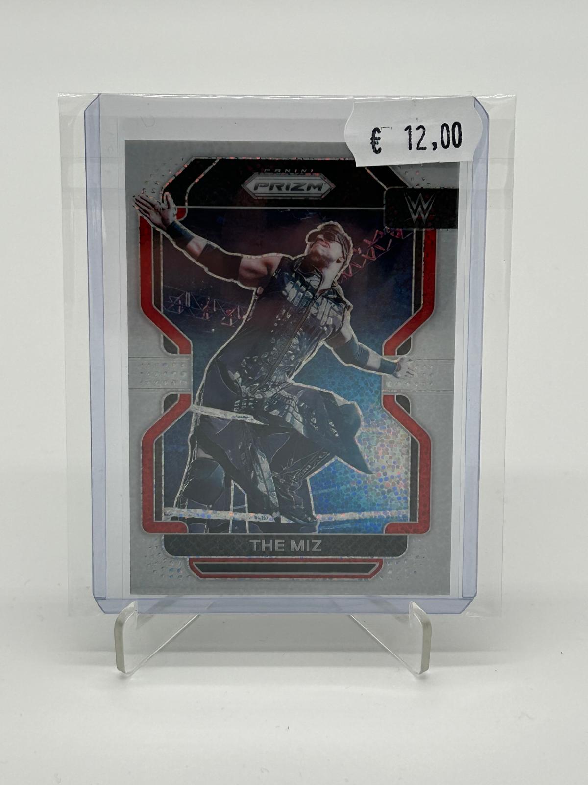 2022 Panini Prizm WWE The Miz White Sparkle
