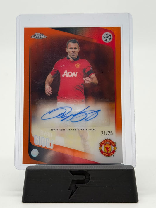 2026 Topps UCC Chrome Ryan Giggs 21/25 Auto