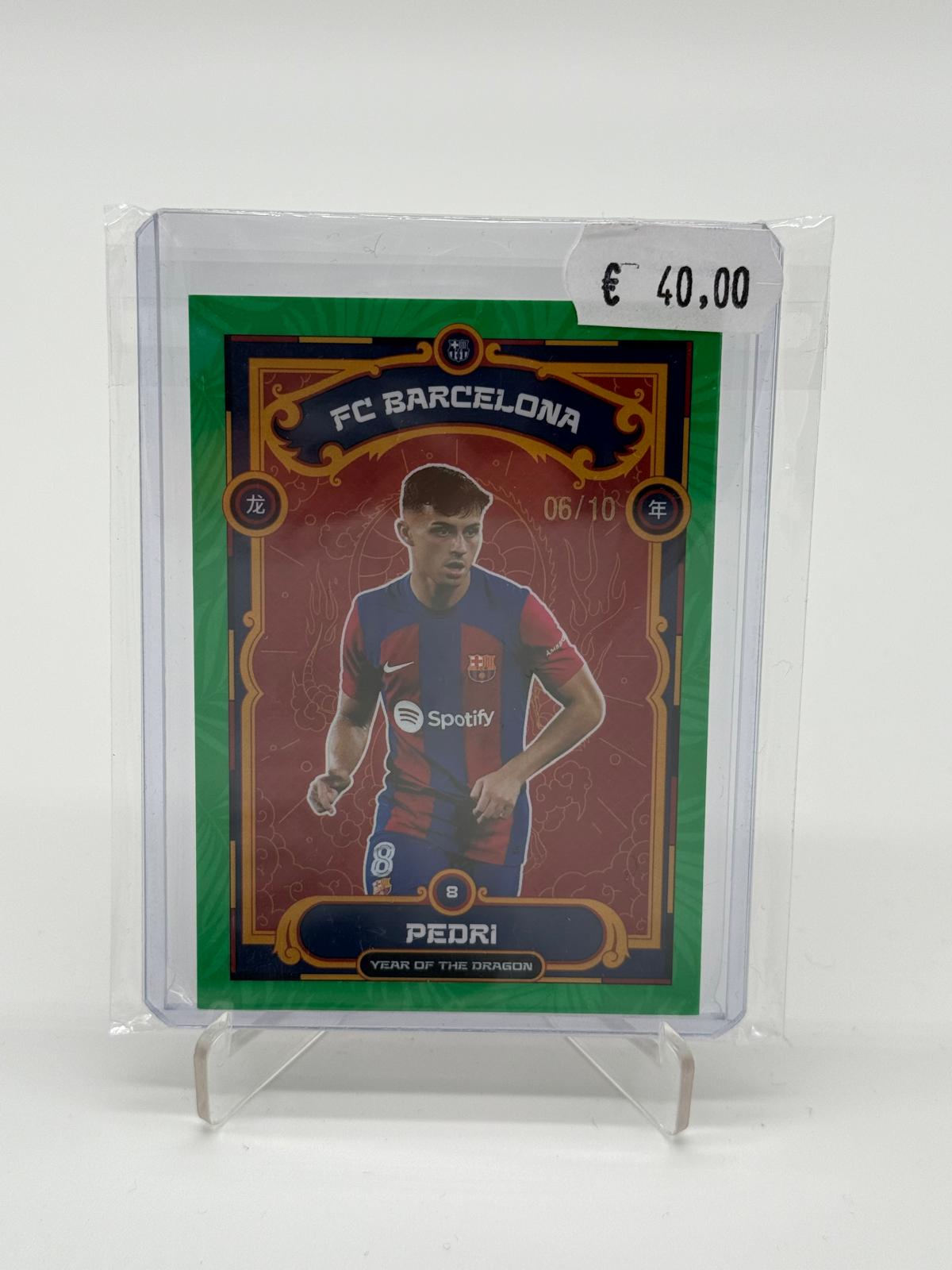 2024 Topps Barcelona Year of the Dragon Pedri /10