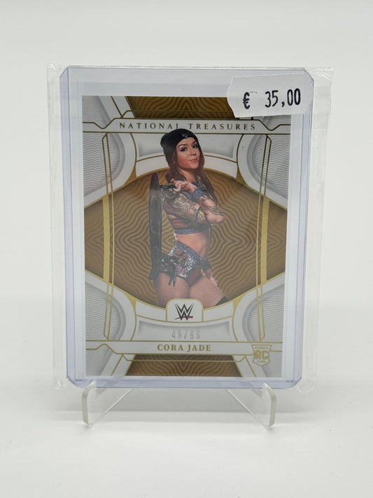 2022 Panini Chronicles National Treasures Cora Jade /99