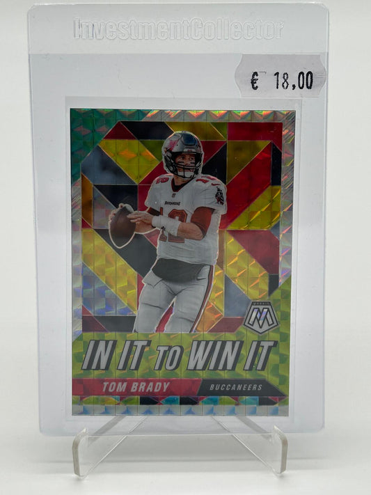 2020 Panini Mosaic Football Tom Brady In it to Win it