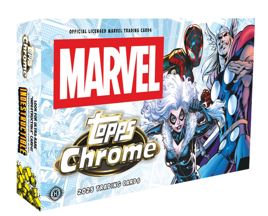 Mixer 2025 Topps Marvel Chrome (3x Hobby & 10x Value Box) Random Letter Break - Livebreak by Fratelli Cards