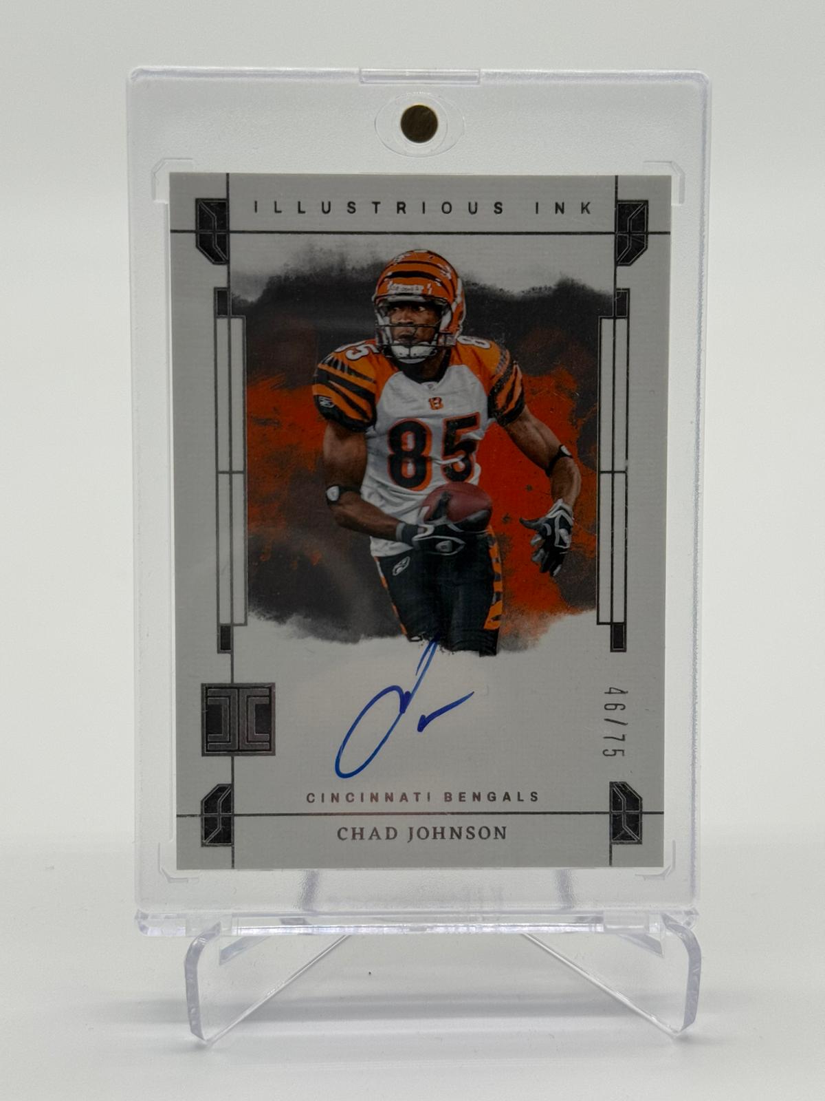 2024 Panini Impeccable Football Chad Johnson Autograph 46/75