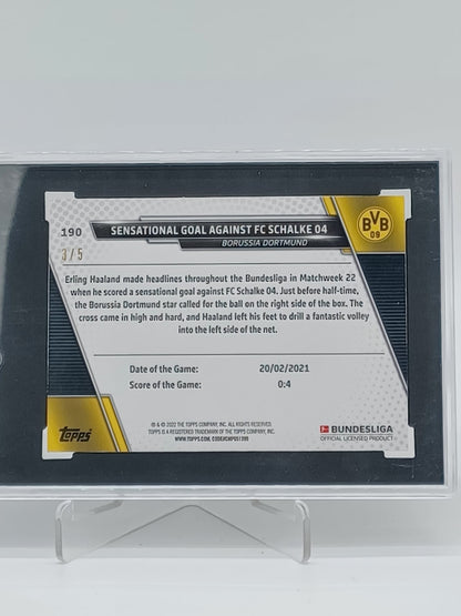 2021-22 Bundesliga - Erling Haaland /5 SGC9
