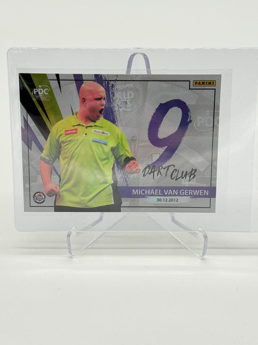 2024 Panini PDC Michael Van Gerwen /180 9 Dart Club
