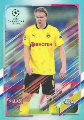 2020-21 Topps Chrome UCL X Steve Aoki Neon Future Hobby Box (LIVEBREAK)