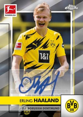 1x EINZELPACK: 2020-21 Topps Bundesliga Chrome Hobby Box (LIVEBREAK)