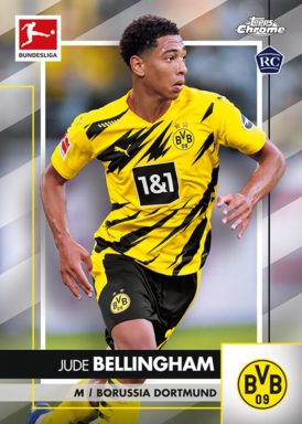 1x EINZELPACK: 2020-21 Topps Bundesliga Chrome Hobby Box (LIVEBREAK)