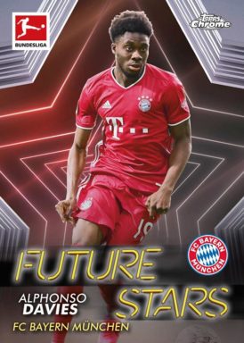1x EINZELPACK: 2020-21 Topps Bundesliga Chrome Hobby Box (LIVEBREAK)