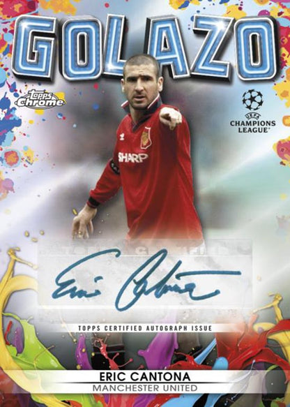 1x EINZELPACK: 2021-22 Topps UCL Chrome Hobby Box (LIVEBREAK)