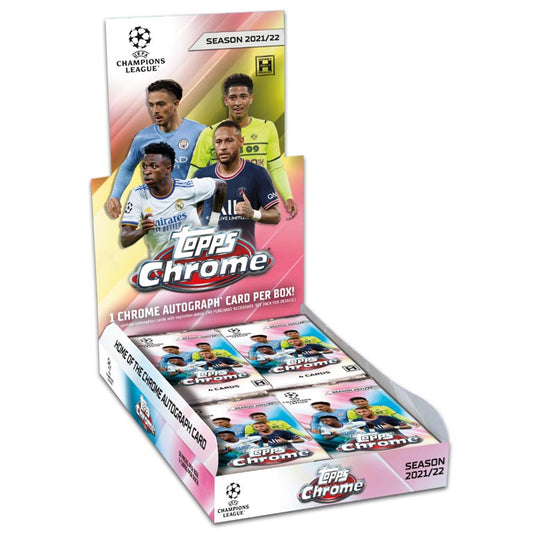 2021-22 Topps UCL Chrome Hobby Box (LIVEBREAK)