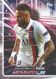 2020-21 Topps Chrome UCL X Steve Aoki Neon Future Hobby Box (LIVEBREAK)