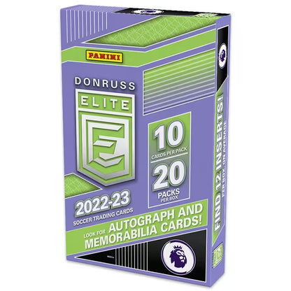 2022-23 Panini Premier League Donruss Elite Retail Hobby Box (SEALED)