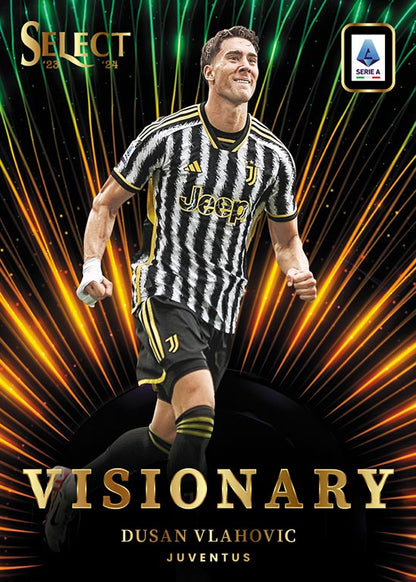 2023-24 PANINI SELECT SERIE A Soccer Hobby Box (SEALED)