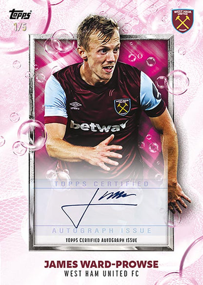 2023-24 TOPPS WEST HAM UNITED OFFICIAL TEAM SET (LIVEBREAK)