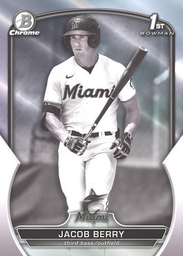 1x EINZELPACK - TOPPS 2023 Bowman Baseball Hobby Box