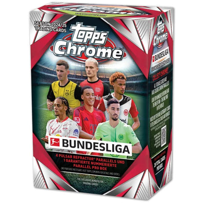 2024-25 Topps Chrome Bundesliga Blaster Box (SEALED)
