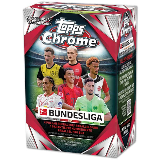 2024-25 Topps Chrome Bundesliga Blaster Box (SEALED)