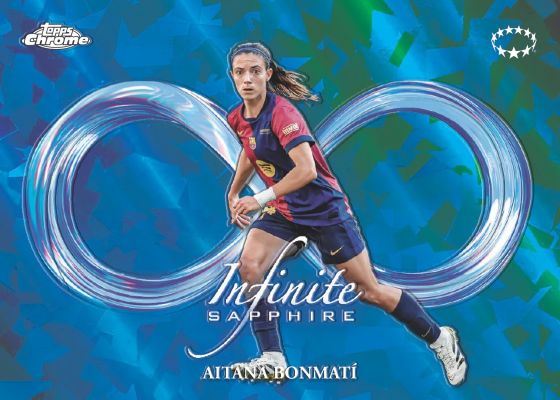 2024-25 Topps Chrome Sapphire UEFA Women´s Champions League Hobby Box - Livebreak by Fratelli Cards