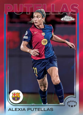 2024-25 Topps Chrome UEFA Women´s Champions League Value Box (SEALED)