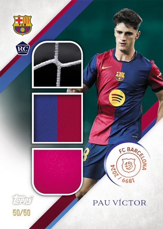 2024-25 Topps FC Barcelona 125th Anniversary Hobby Box (LIVEBREAK)