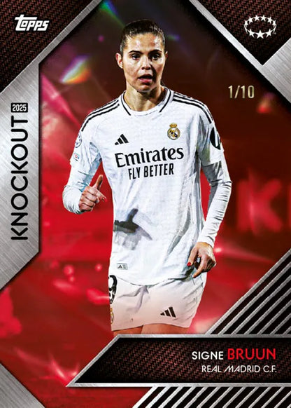 2024-25 Topps UEFA Women's Champions League Knockout (LIVEBREAK)