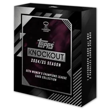 2024-25 Topps UEFA Women's Champions League Knockout (SEALED)