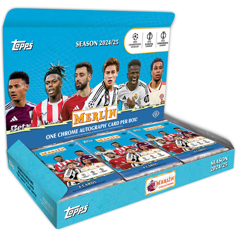 85.000€ Topps UCC Merlin 24-25 25x Case Break (15x Hobby + 10x Breakers Delight) PYT