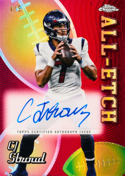 2024 Topps Chrome Football Mega Box (SEALED)