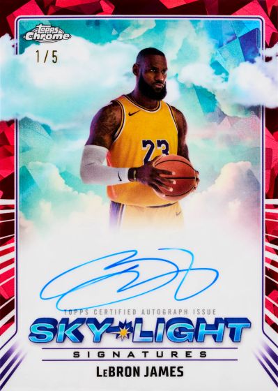 2024-25 Topps Chrome Basketball Sapphire Edition (SEALED)