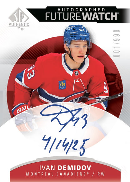 2025-2026 Upper Deck SP Authentic Hockey Hobby Box (SEALED)
