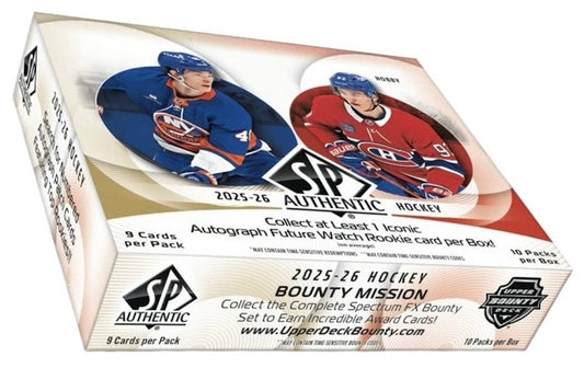 2025-2026 Upper Deck SP Authentic Hockey Hobby Box (SEALED)