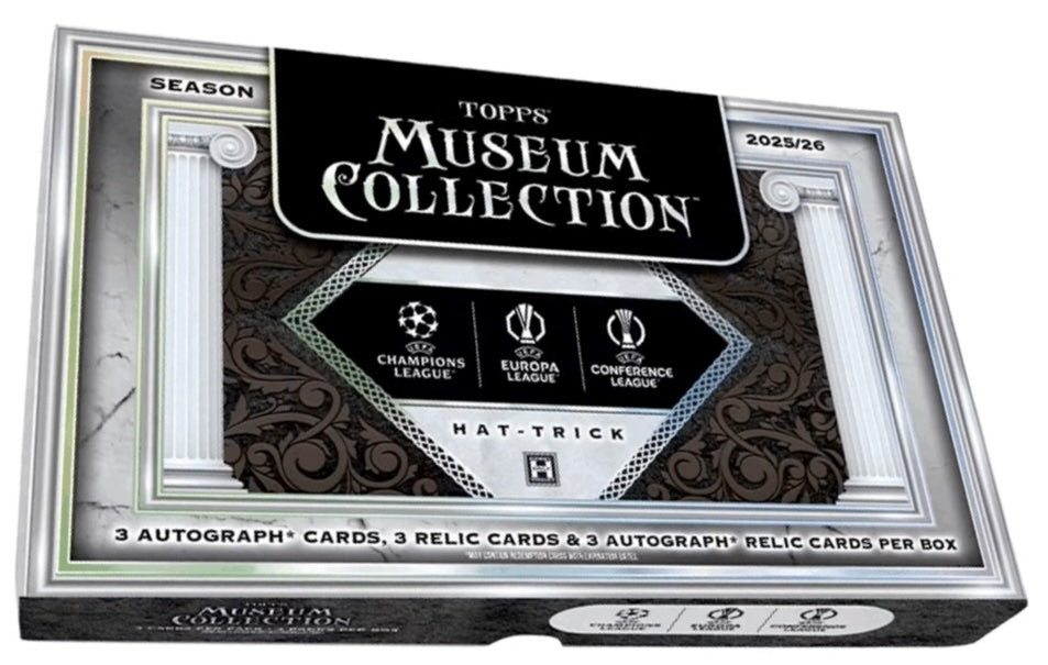 2026 Topps Champions League Museum - Hat-Trick Box