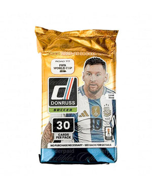 1x EINZELPACK: 2025-26 Panini DONRUSS Road to FIFA World Cup 2026 Hobby Box (LIVEBREAK)