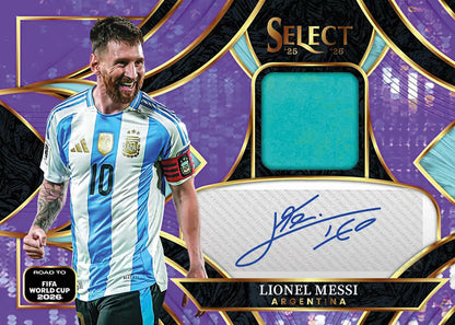 2025-26 Panini Select Road to FIFA World Cup 2026 Mega Box Casebreak – 20 Boxen | PYT #4