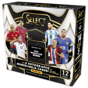 2025-26 Panini Select Road to FIFA World Cup Soccer Hobby Box LIVEBREAK