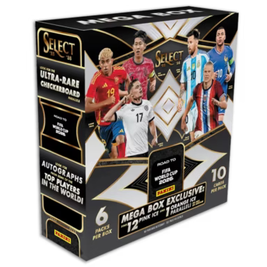 2025-26 PANINI Select Road to FIFA World Cup Mega Box