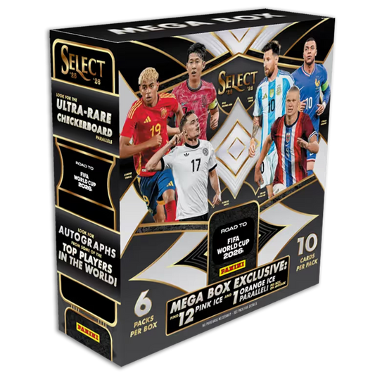 2025-26 Panini Select Road to FIFA World Cup 2026 Mega Box Casebreak – 20 Boxen | PYT #11