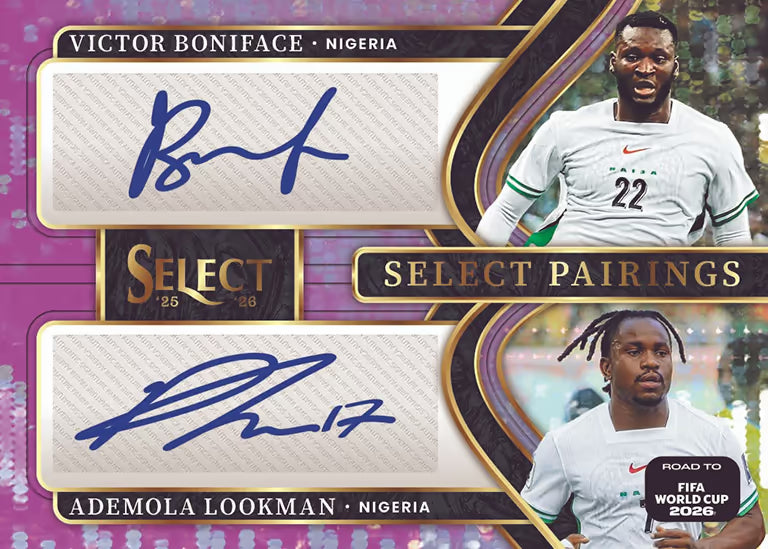 2025-26 Panini Select Road to World Cup International Hobby Box