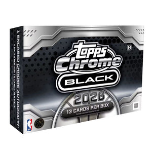 2025-26 Topps Chrome Black Basketball Hobby (8 Boxer) PYT/PYP #1 LIVEBREAK