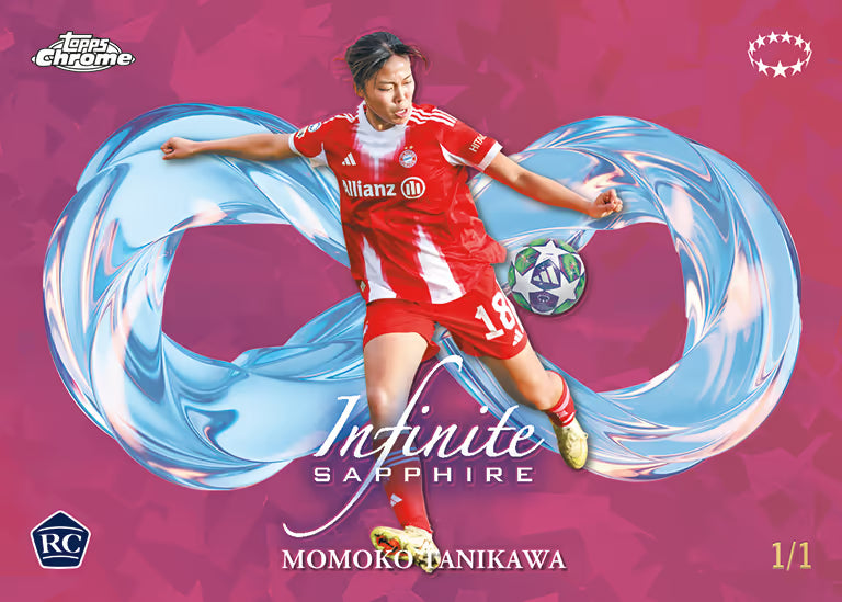 2025/26 Topps Chrome Sapphire UWCL Hobby Box LIVEBREAK
