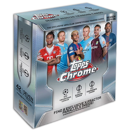 2025-26 Topps Chrome UCC Mega Box (SEALED)