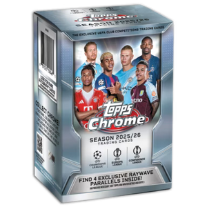 2025-26 Topps Chrome UCC Blaster Box - Livebreak by Fratellicards
