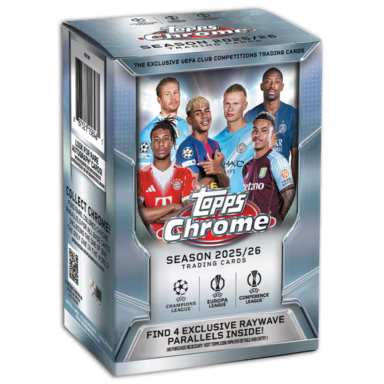 2025-26 Topps Chrome UCC Blaster Box (SEALED)