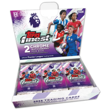 2025-26 Topps Finest Premier League Hobby Box (SEALED) PREORDER