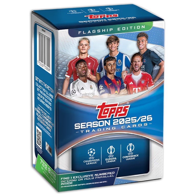 FULL CASE 40x 2025-26 Topps UCC Flagship Value Box (SEALED)