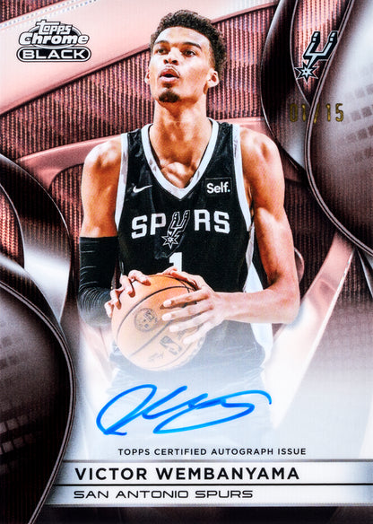 2025-26 Topps Chrome Black Basketball Hobby (8 Boxer) PYT/PYP #1 LIVEBREAK