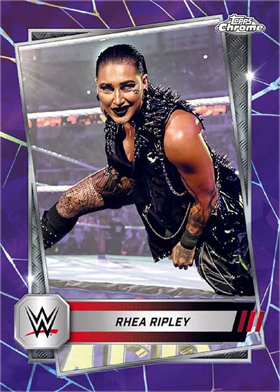 2025 Topps Chrome WWE Sapphire Edition - Livebreak by Fratelli Cards